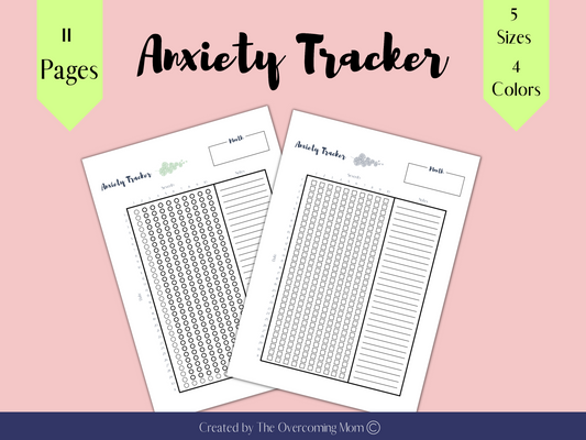 Anxiety Tracker Bundle